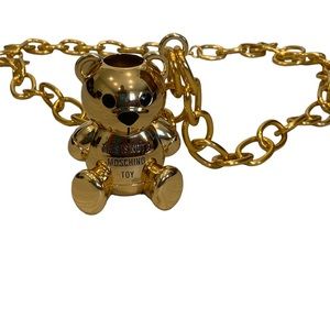 Sephora x Moschino Teddy Bear LipGloss Necklace.